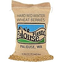 Hard Red Winter Wheat Berries | Family Farmed in Washington State | Non-GMO Project Verified | 5 LBS | 100% Non-Irradiated |
