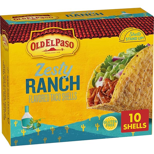 OLD EL PASO STAND ‘N STUFF TACO SHELLS,...