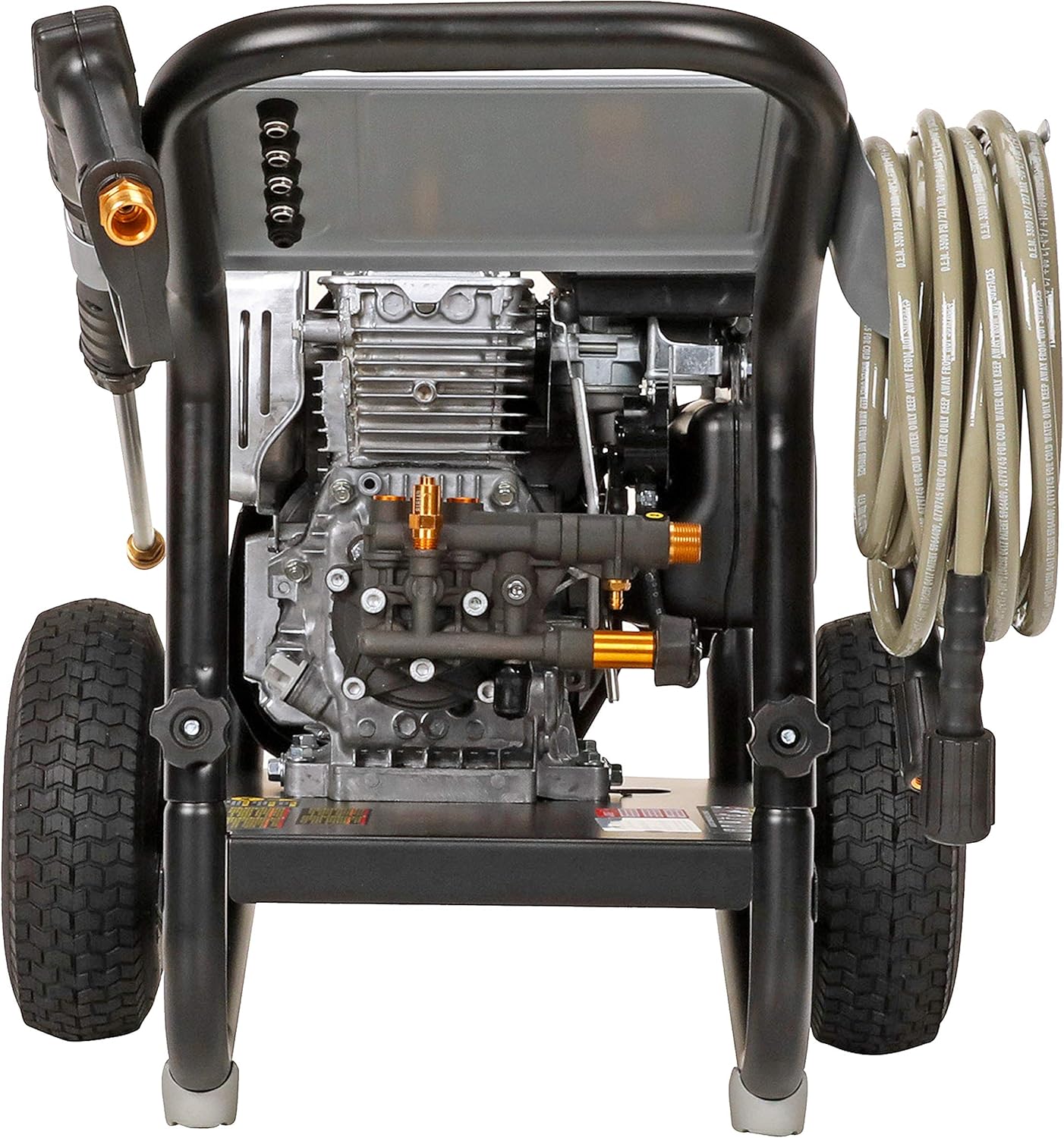 Simpson Cleaning MSH3125 MegaShot Gas Pressure Washer Powered by Honda GC190, 3200 PSI at 2.5 GPM, black: Garden & Outdoor