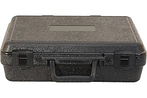 PFC 150-110-044-5PF Plastic Carrying Case with Foam 15" x 11" x 4 3/8", 4.375" Height, 11" Width, 15" Length,