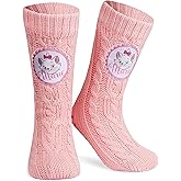 Disney Fluffy Socks for Women and Teenagers Soft Warm Slipper Socks Non Slip One Size Lounge Wear Gifts for Women