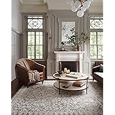 Loloi Magnolia Home by Joanna Gaines Gigi Collection GIG-01 Grey/Ivory 7'-10" x 10' Area Rug