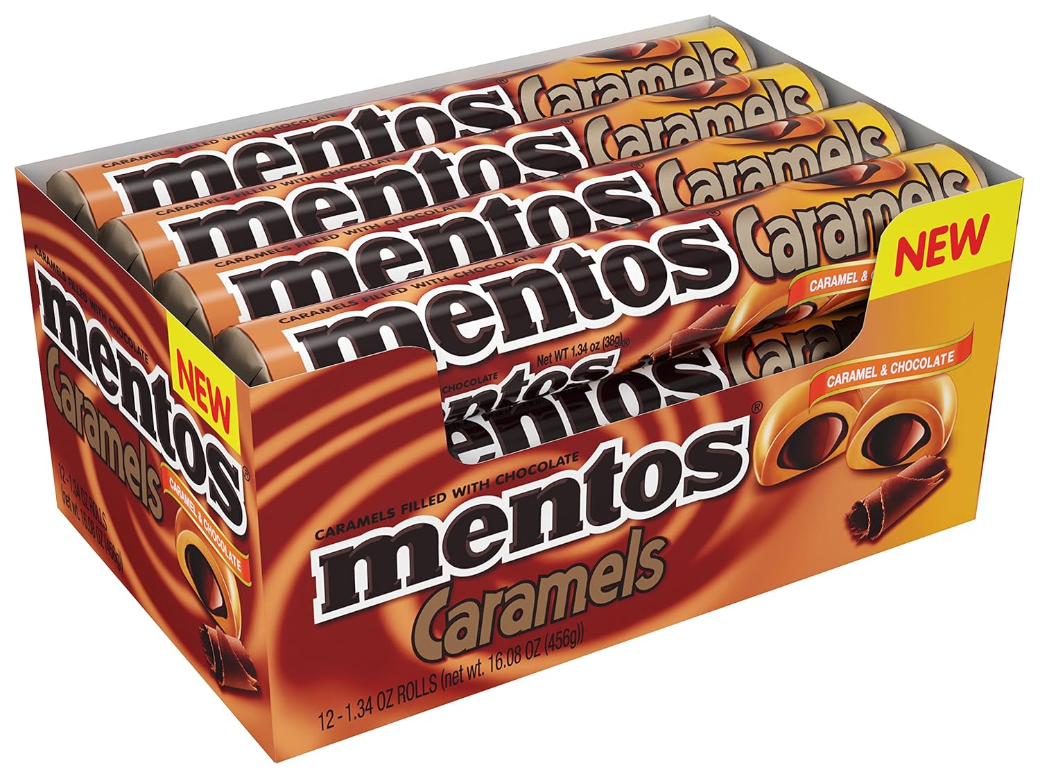 Amazon.com : Mentos Candy Roll, Caramel &