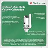 Fluidmaster PRO550UK Dual Flush Valve White Top Front Side Mount view 4