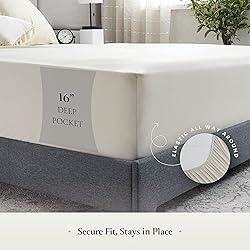 BELADOR Silky Soft Cali King Sheet Set - Luxury 6