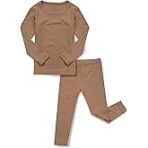 AVAUMA Baby Boys Girls Pajama Set Kids Toddler Snug fit Ribbed Sleepwear pjs for Daily Life Style