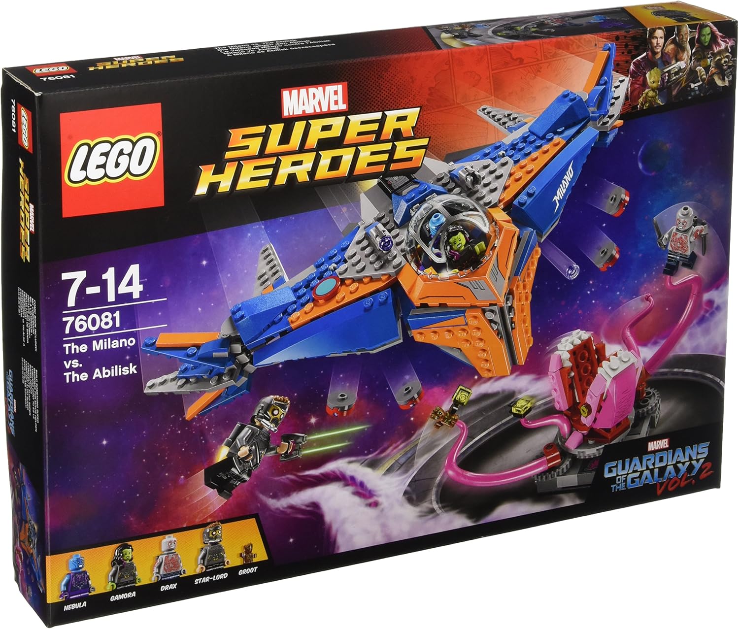 nave de los guardianes de la galaxia lego