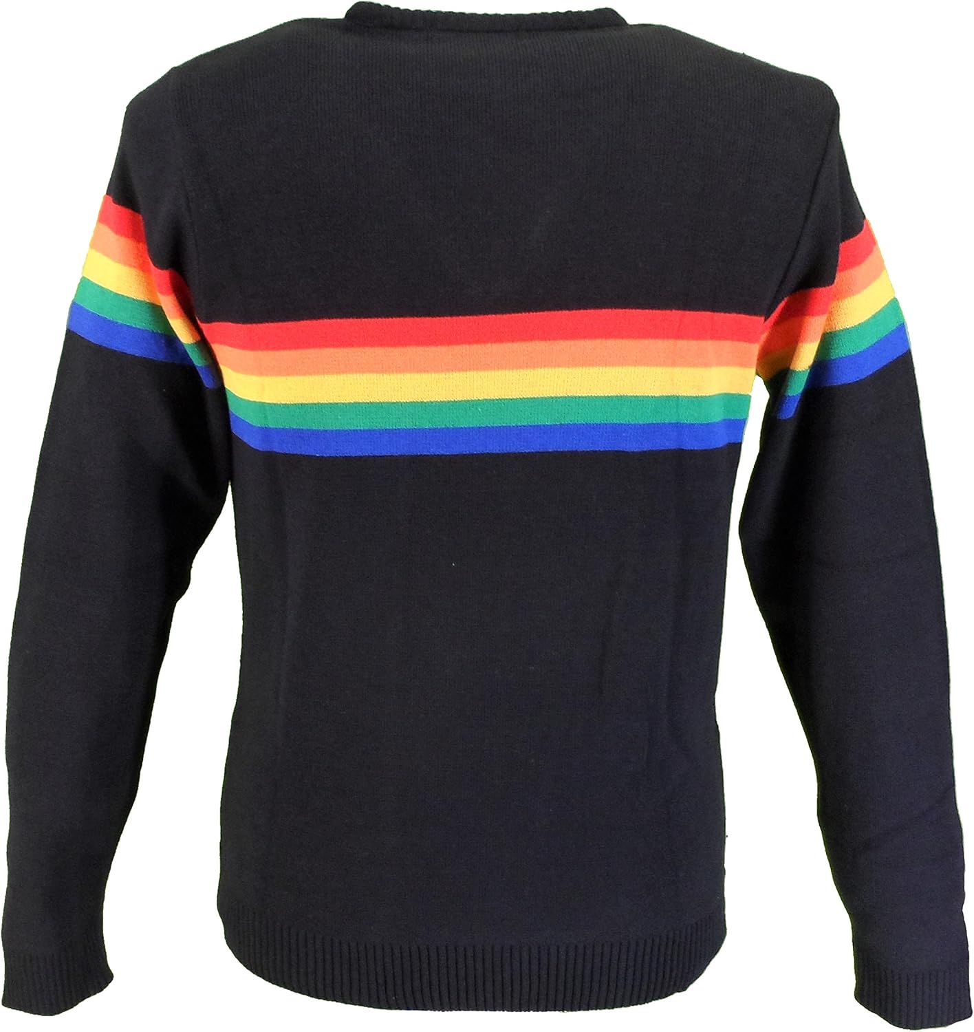 mens rainbow jumper