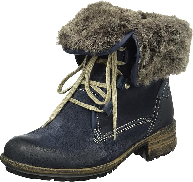 josef seibel fur lined boots