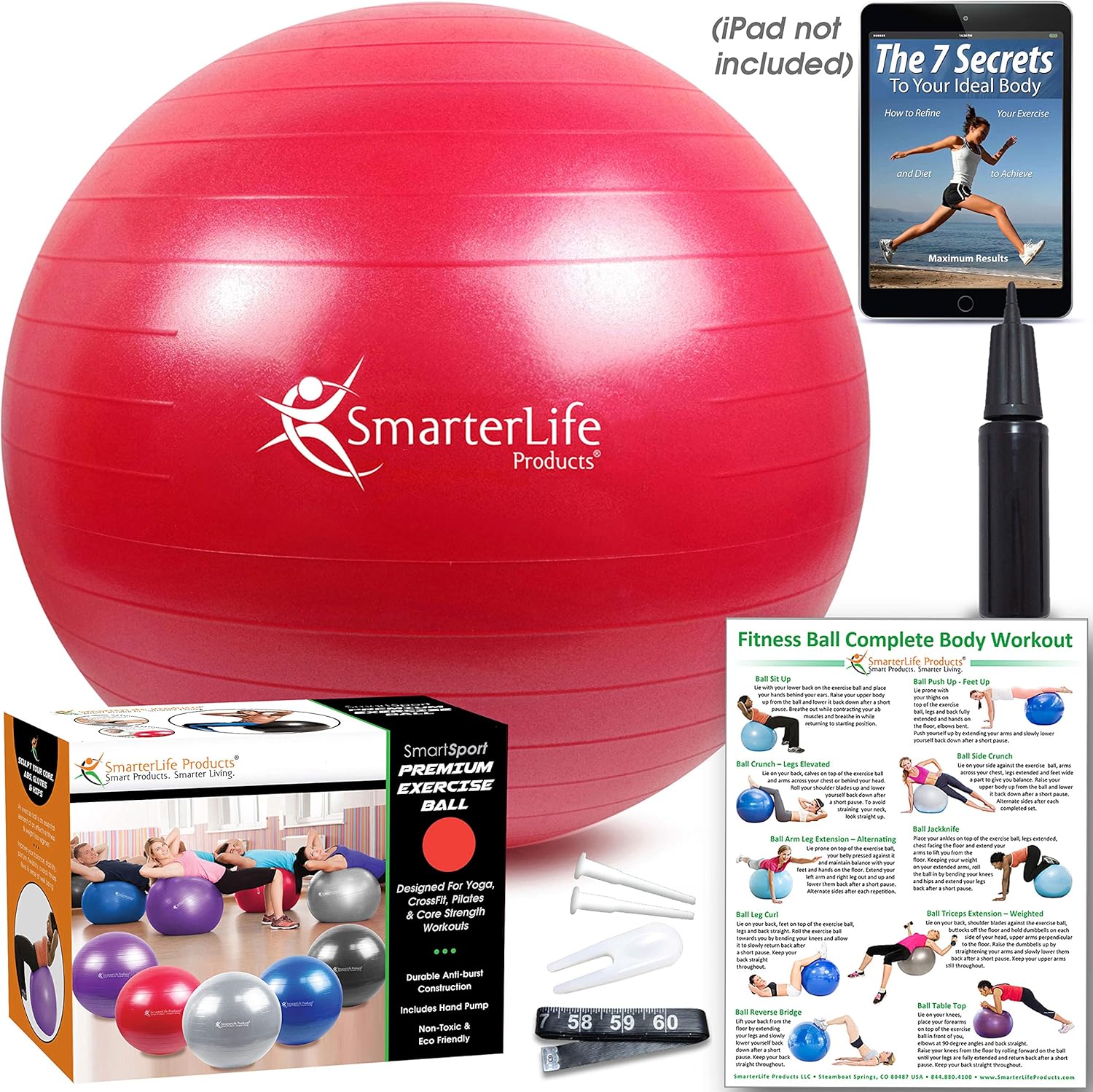 Stability Birthing Therapy Balance Pilates Office Ball Chair No Slip