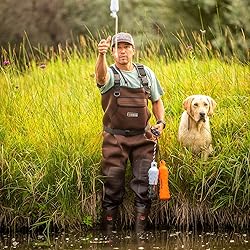 HISEA Neoprene Fishing Chest Waders for Men with