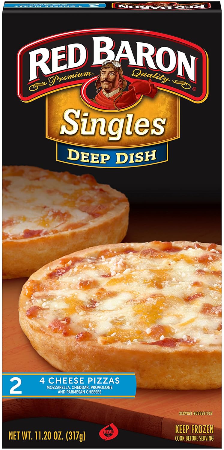 Download Red Baron Deep Dish Singles Four Cheese Pizza 11 20 Oz Frozen HD Wallpaper Red Baron Deep Dish Singles Four Cheese Pizza 11 20 Oz Frozen For Android