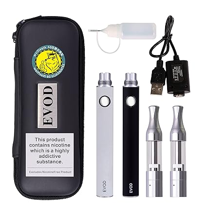 Wolfteeth Doppel Starter kit E Zigarette Evod 1100mAh Batterie Mit Mini Protank | Wiederaufladbar und Nachfüllbar Elektronisc