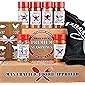 THE TAILGATE FOODIE Rare Pitmaster Gourmet Seasonings | 9 pc Grill Essentials Gift Set | 6 Secret Competition BBQ Spice…