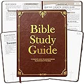 Bible Study Guide for Women & Men – Beginner-Friendly Study of All 66 Books with Life Application & Reflection Notes | Premium Lay-Flat Hardcover Devotional Journal