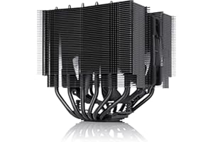 Noctua NH-D15S chromax.Black, Premium Dual-Tower CPU Cooler with NF-A15 PWM 140mm Fan (Black)