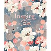 Inspire FAITH Bible NLT, Filament Enabled (LeatherLike, Watercolor Garden): The Bible for Coloring & Creative Journaling