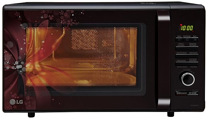LG 28 L Convection Microwave Oven (MC2886BRUM, Black)
