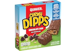 Quaker Chewy Dipps Chocolate Chips, 1.09 Oz, 6 Ct
