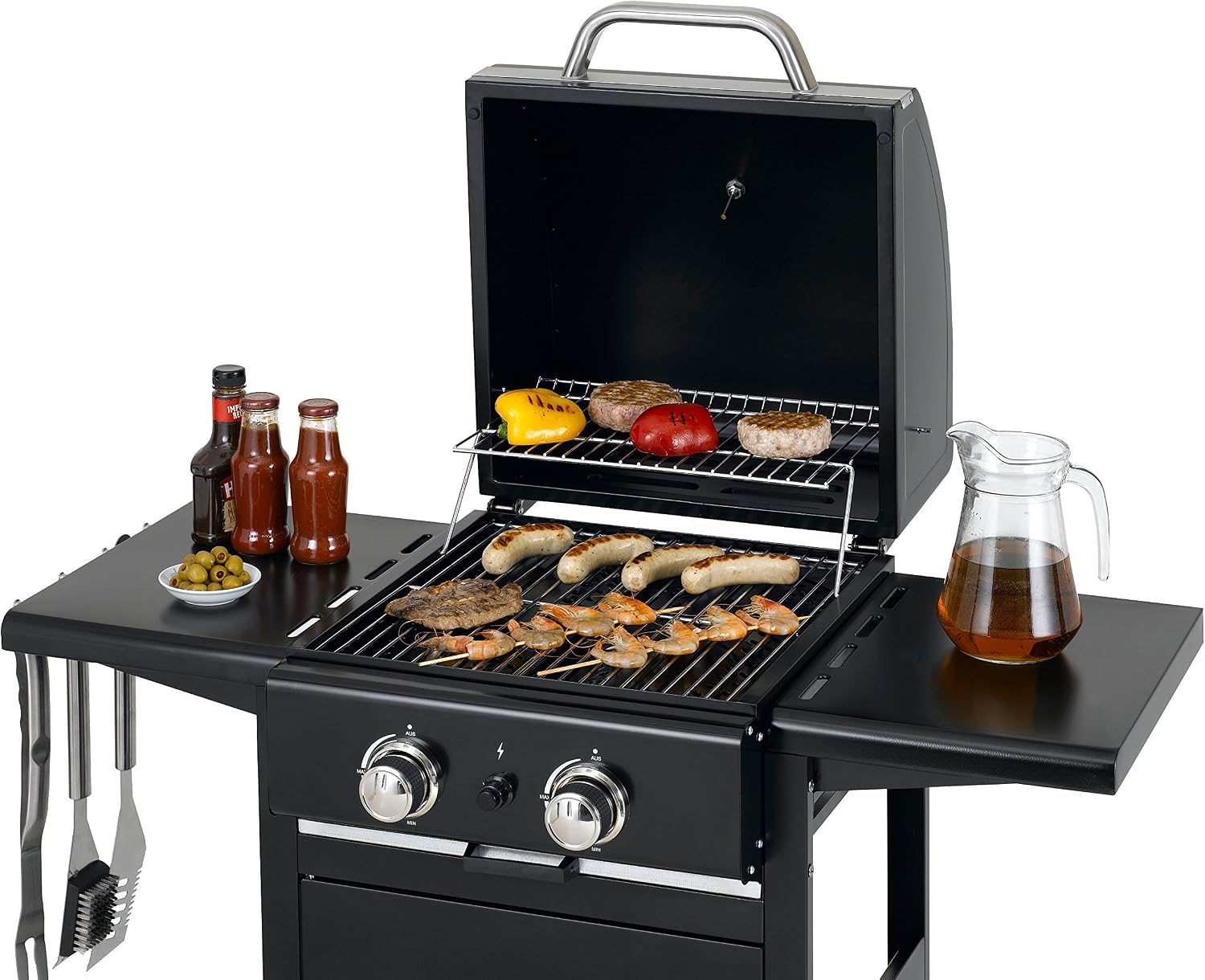 tepro 3160UK Bloomfield Gas Grill - Black, 114x114x108.50 cm - Image 3