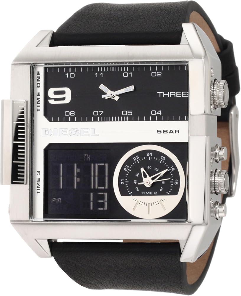 diesel analog digital watch