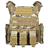 GFIRE Tactical Vest Quick Release Lightweight Vest