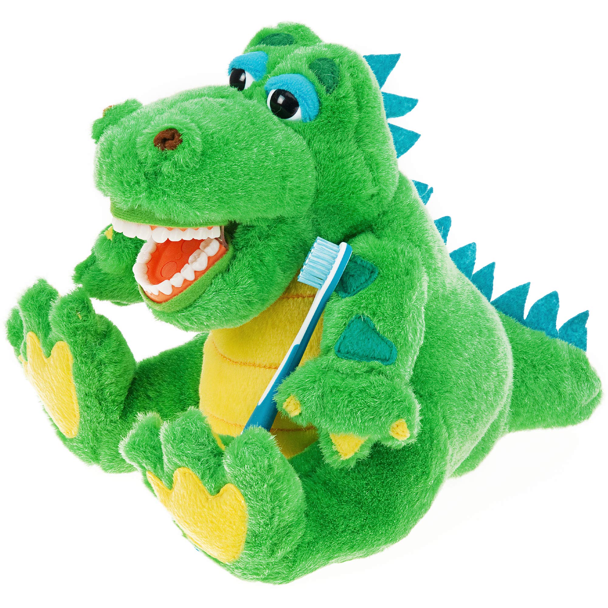 StarSmilez Kids Tooth Brushing Buddy Lil Allie Gator Plush Dental