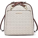 MKP COLLECTION Womens Convertible Backpack Handbag Purse Fashion Designer Ladies Shoulder Satchel Bag for Travel Work