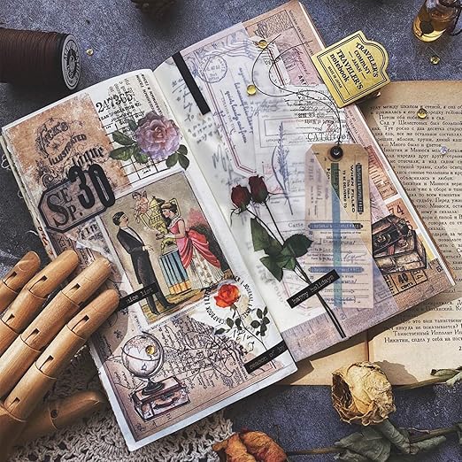 Piece Curated Art Findings Ephemera Pack Vintage Ephemera Art