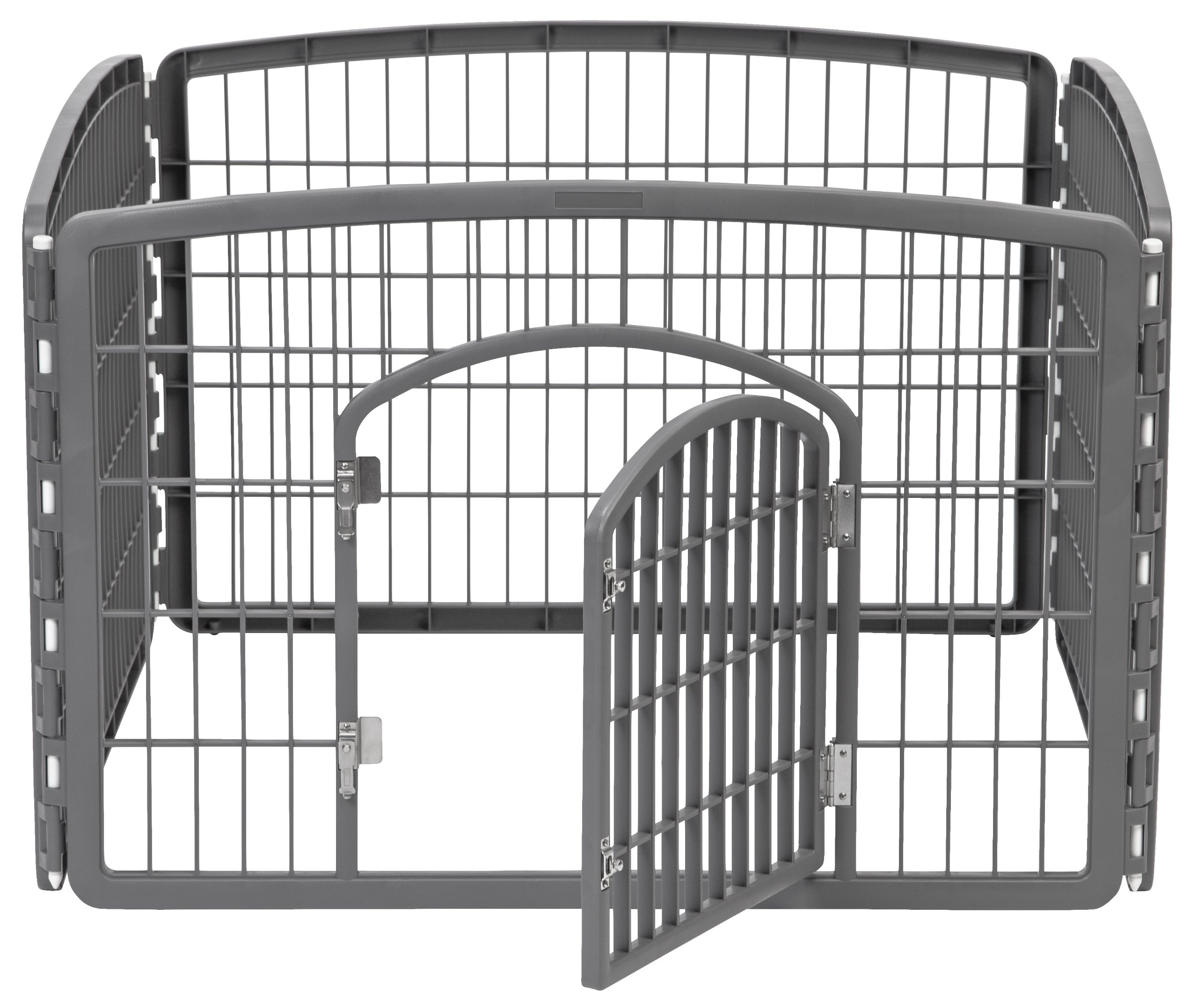 IRIS Pet Playpen with Door, 24-Inch