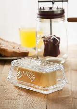 Kilner Butter Dish 250g Capacity - Durable Sodalime Glass BPA Free Dishwasher view 9