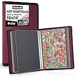 Dunwell 12x18 Art Portfolio Binder with Black