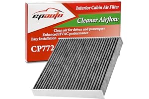 EPAuto CP772 (CF12772) Cabin Air Filter with Activated Carbon, Replacement for Ford Bronco, Bronco Sport, Escape, Explorer, M