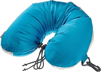 Samsonite Convertible Travel Pillow Blue Beige Amazon Co Uk