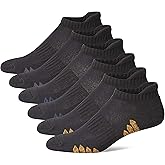 UI U&I SOCKS Men's Performance Cushion Cotton Low Cut Ankle Athletic Socks (6-Pack/12-Pack)