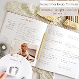 Bibi & Beau Baby Memory Book 136 Pages Birth to 5 Years Gold Foil Cover view 9