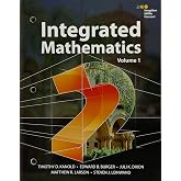 Hmh Integrated Math 2: Interactive Student Edition Volume 1 (Consumable) 2015