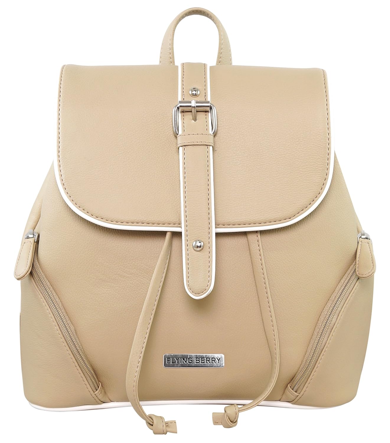 flying berry women's hand bag backpack (premium edition) (white)