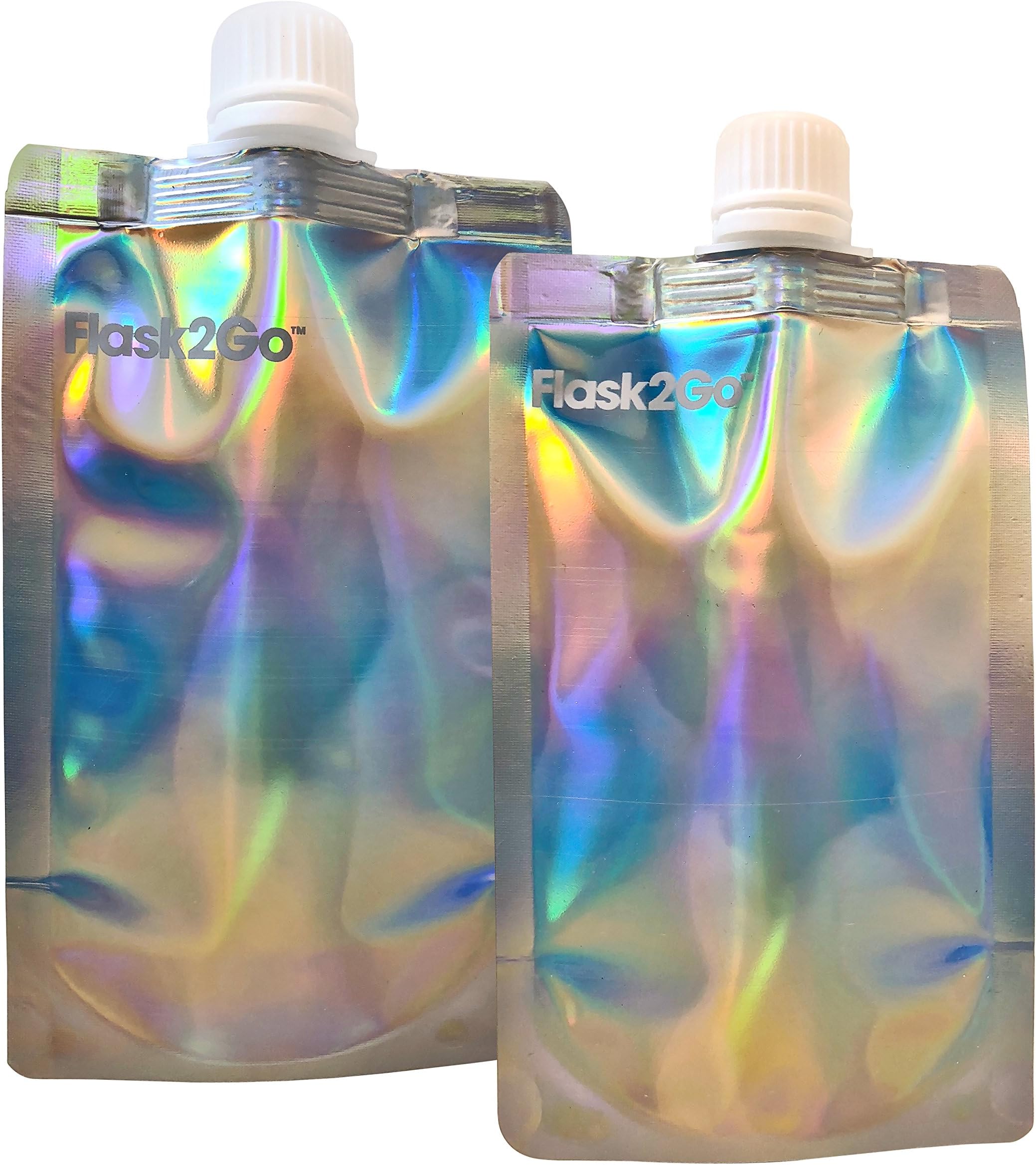 Flask2Go - The Foldable Flexible Flask for Tailgating, Camping, and Concerts