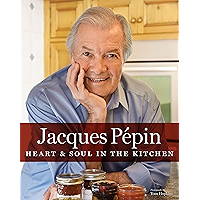 Jacques Pépin Heart & Soul in the Kitchen book cover Jacques Pépin Heart & Soul in the Kitchen book cover