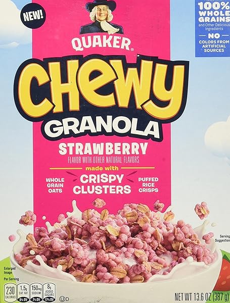 CHEWY GRANOLA – STRAWBERRY