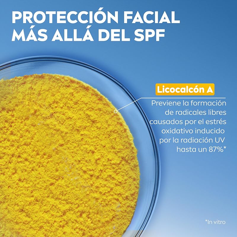 Nivea sun alta proteção solar uv shine control fp50 (50 ml), creme facial matificante com 0% de sensação pegajosa