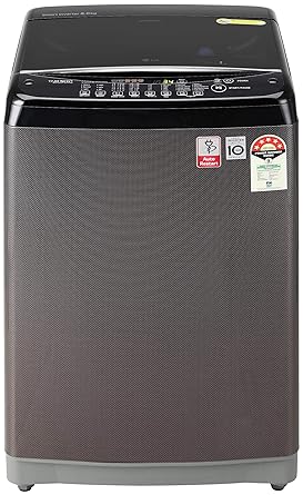 LG 8.0 Kg Inverter Fully-Automatic Top Loading Washing Machine (T80SJBK1Z, Black Knight)