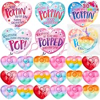 thumbnail image 2 of Aazon.co: Funeta 30 Pack Valentines Day GiftPop Fidget Friendship... 2 of 13