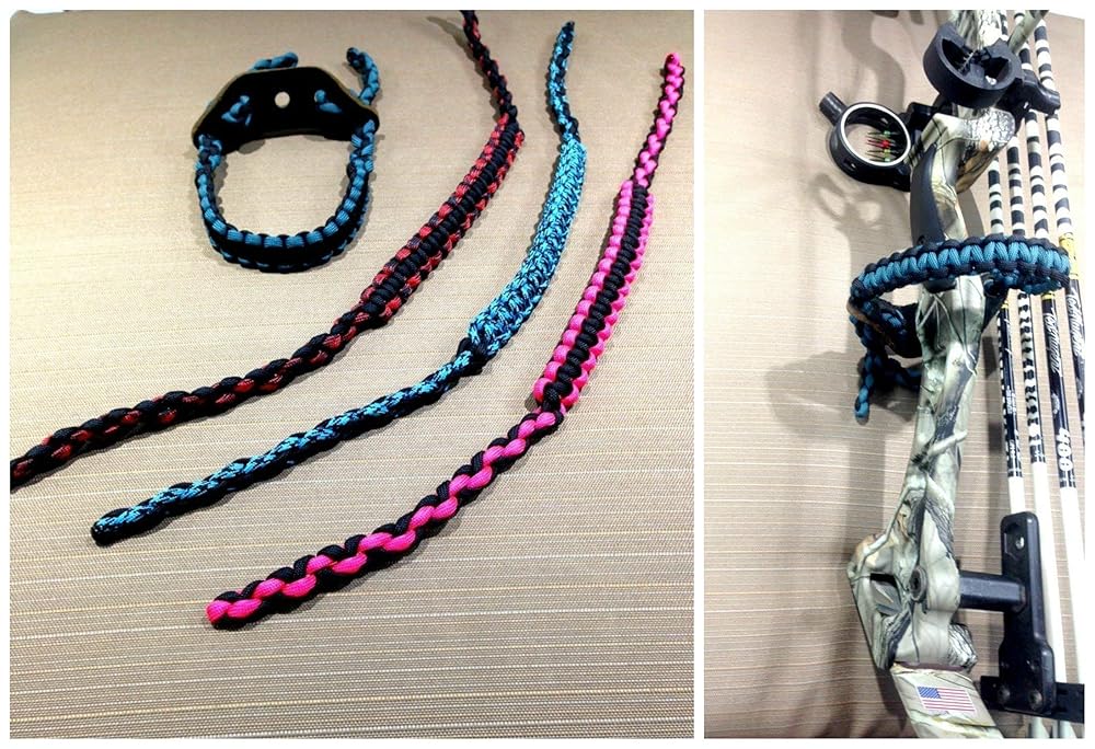 Custom Braided Archery Bow Wrist Sling Handmade