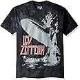 Liquid Blue Men's Led Zeppelin Exploding Zeppelin Short Sleeve T-Shirt