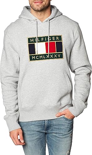 Sudadera gris tommy hilfiger Clearance