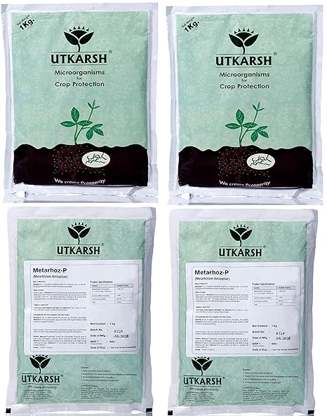 Utkarsh Metarhoz (Metarhizium anisopliae) (900 gm)(Set of 2)