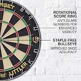 Target Darts Luke Littler Dartboard Set | 2 Brass Darts | Throw Line Included view 4