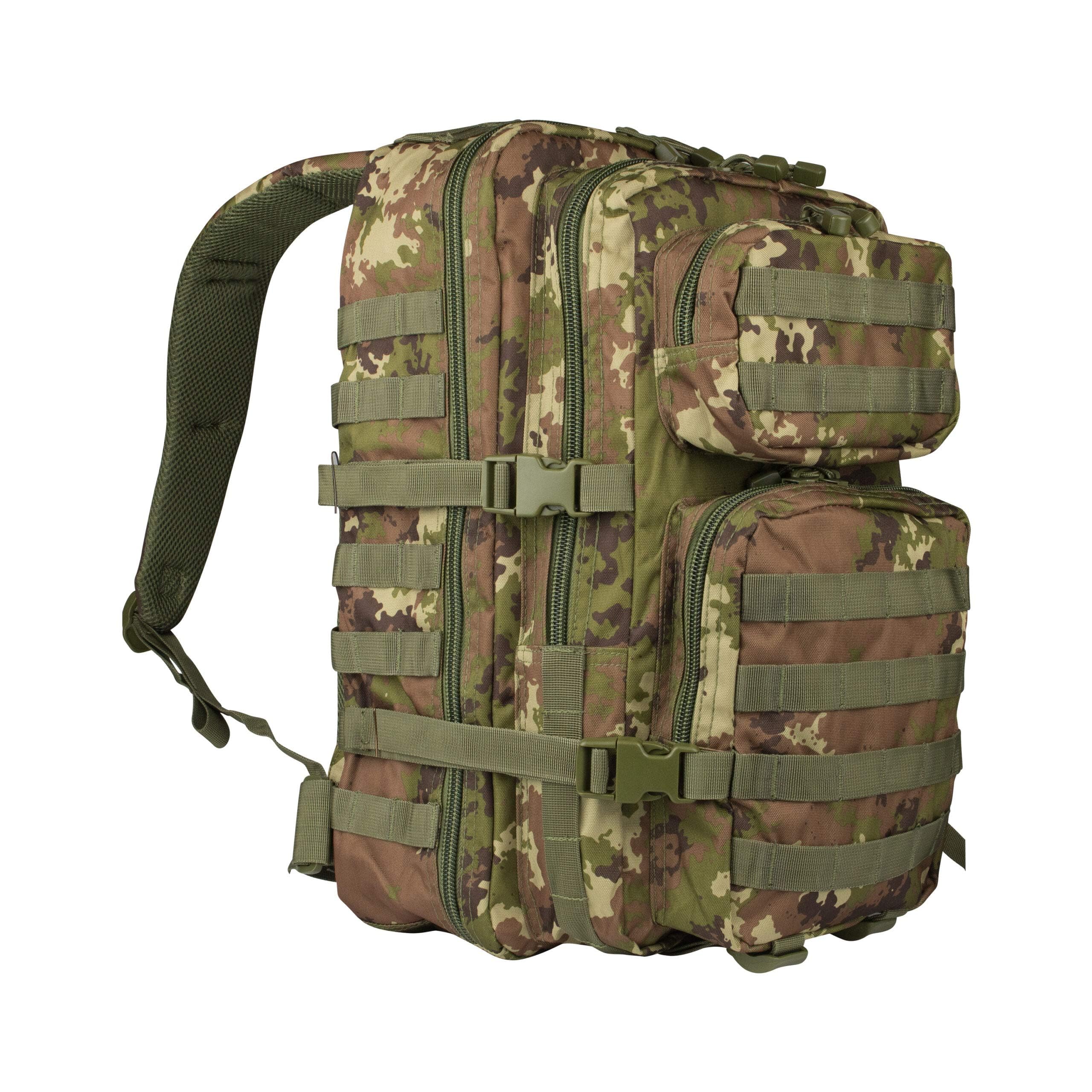 MOLLE US Assault Pack Patrol Rucksack 20L Vegetato Camo — image 1